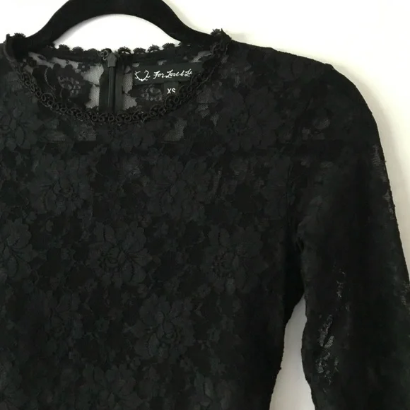 FOR LOVE AND LEMONS Lace Bodycon Dress - Picture 3 of 4
